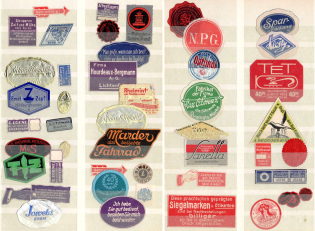 Germany, Collection of Cinderellas, Non-Postal, Labels