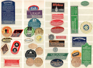 Germany, Collection of Cinderellas, Non-Postal, Labels