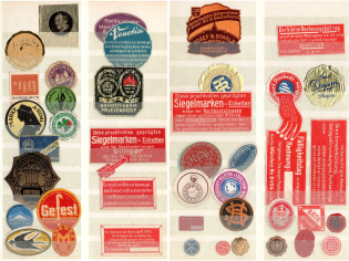 Germany, Collection of Cinderellas, Non-Postal, Labels