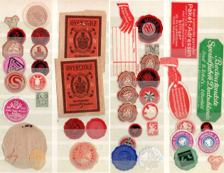 Germany, Collection of Cinderellas, Non-Postal, Labels