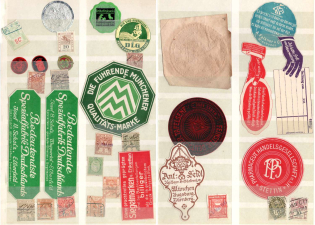 Germany, Collection of Cinderellas, Non-Postal, Labels