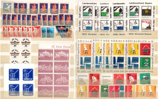 Germany, Collection of Cinderellas, Non-Postal, Labels