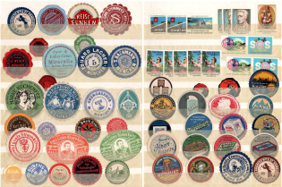 Germany, Collection of Cinderellas, Non-Postal, Labels