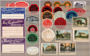 Germany, Collection of Cinderellas, Non-Postal, Labels