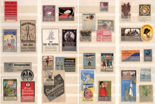 Germany, Collection of Cinderellas, Non-Postal, Labels