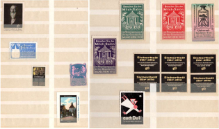 Germany, Collection of Cinderellas, Non-Postal, Labels