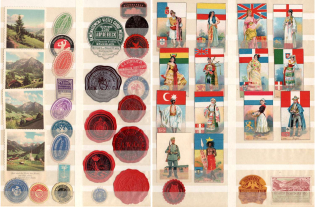 Germany, Collection of Cinderellas, Non-Postal, Labels