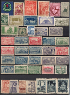 Germany, Europe and Overseas, Collection of Cinderellas, Non-Postal, Labels