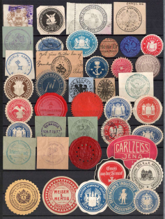 Germany, Europe and Overseas, Collection of Cinderellas, Non-Postal, Labels