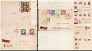 1928-37 Czechoslovakia, Stock of Covers with Commemorative Cancellations
