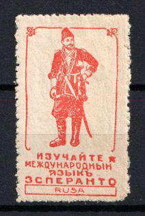 'Learn the International Language Esperanto', Russia, Cinderella, Non-Postal
