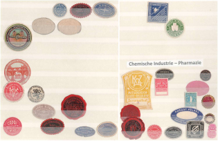 Building Materials, Porcelain, Pharmacy, Chemical Industry, Companies and Brands Private Seals, Stock, Germany, Rare