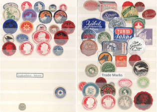 Trading Companies, Credit Bureaus, Debt Collection, Companies and Brands Private Seals, Stock, Germany, Rare