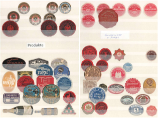 Chocolate and Cocoa Factory, Products, Companies and Brands Private Seals, Stock, Germany, Rare