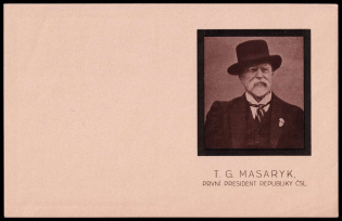 1937 (14 Sept) Czechoslovakia, 'The First President of the Republic', Commemorative Booklet (Cancellations)