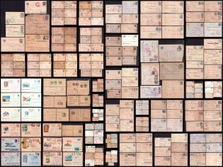 Russian Empire, Russia, Collection of Postcards and Covers