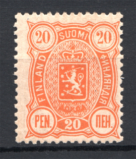 1889-95 Finland 20 Pen