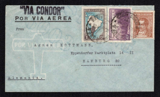 Argentina, Airmail Commercial Cover, send from Buenos Aires to Hamburg