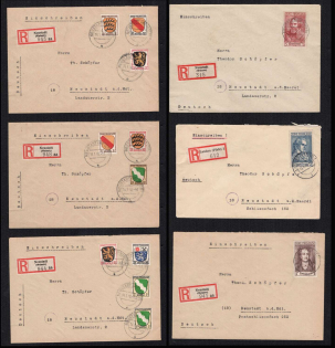 France, Stock of Registered Covers