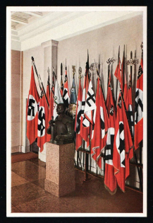 'Germany Awakes' Series NSDAP Label Mini Poster, Nazi Propaganda, Germany