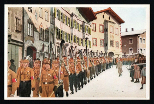 'Germany Awakes' Series NSDAP Label Mini Poster, Nazi Propaganda, Germany