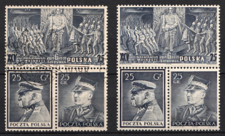 1939 Second Polish Republic (Fi. 336 + 337 + 338, Full Sets, CV $40)